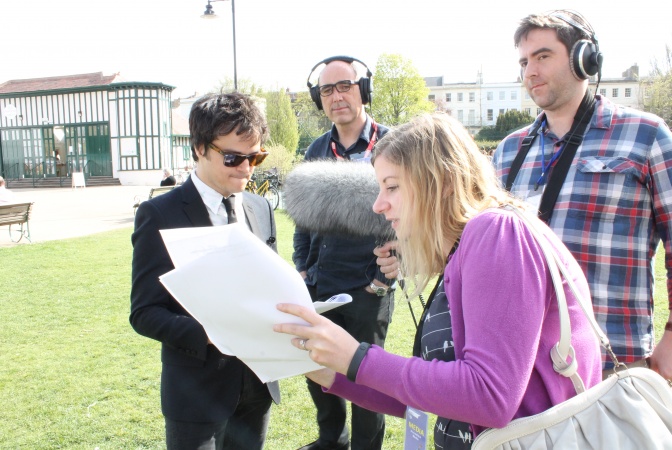 Jamie Cullum on BBC Radio 2 at Cheltenham Jazz Festival